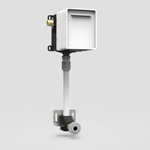 SANIT Urinal-Rohbauk. Kartuschenventiltechnik