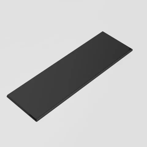 SANIT Abdeckplatte INEO SOLO schwarz