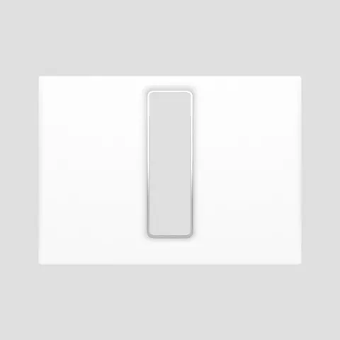 SANIT Tastenrahmen WC Bright Duro weiß