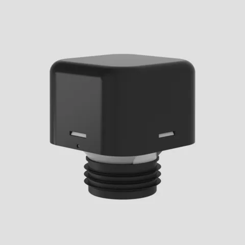 Rohrbelüfter ventilair Außenbereich unbeheizt schwarz