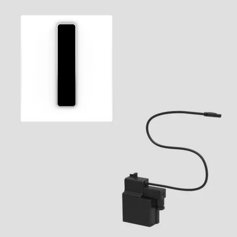 SANIT Urinal Abdeckplatte Ineo Bright Infrarot weiß Netz