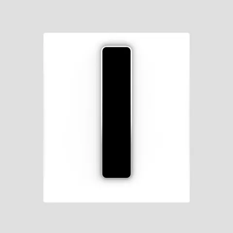 SANIT Urinal Abdeckplatte Ineo Bright Infrarot weiß