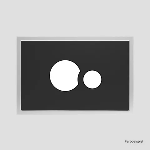 SANIT Betätigungsplatte SK706 Kunststoff flächenbündig bicolor