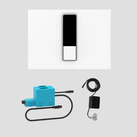 SANIT Betätigungsplatte Ineo Bright Infrarot Duroplast weiß Netz