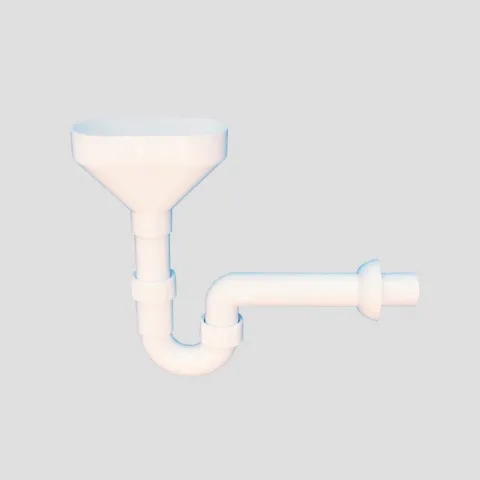 Rohrgeruchverschluss G1 1/2x40 mit Auffangtrichter