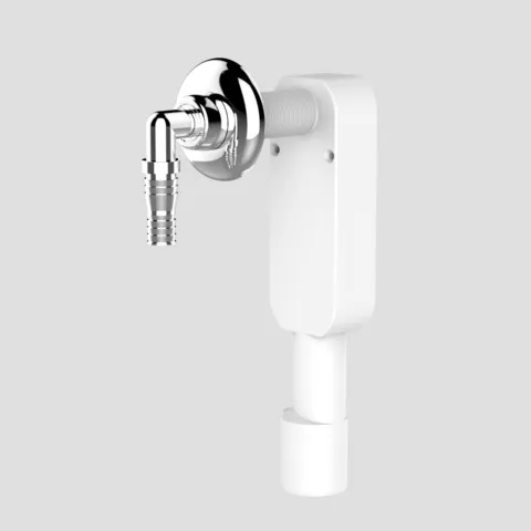 Wandeinbau- Geruchsverschluss, verchromt