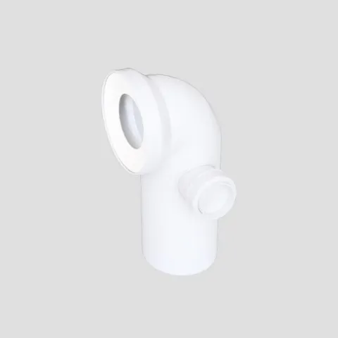 WC-Anschlussbogen 90 Grad, Stutzen rechts