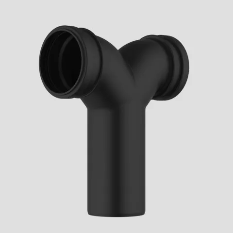 Wand-WC Doppelbogen 90 Grad DN90 / 90 / 90 gerade