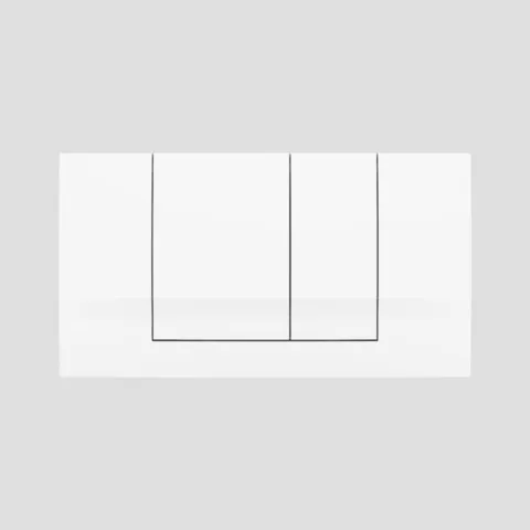 SANIT WC Betätigungsplatte für FRIABLOC Modell F 102, weiß