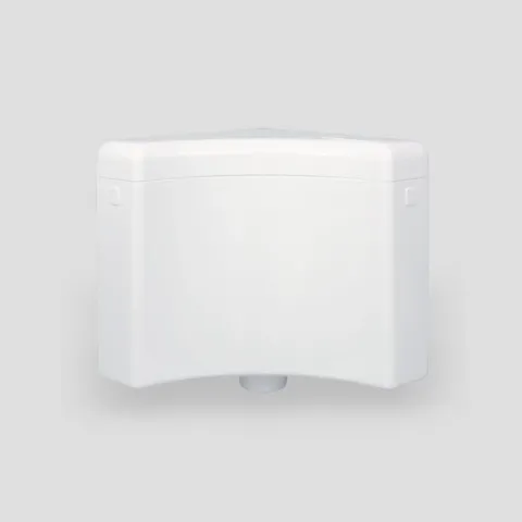 SANIT Eckspülkasten 927 (6-9L) mit Eckventil