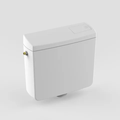 SANIT Spülkasten 928 (6-9L) tiefhängend ohne Eckventil weiß