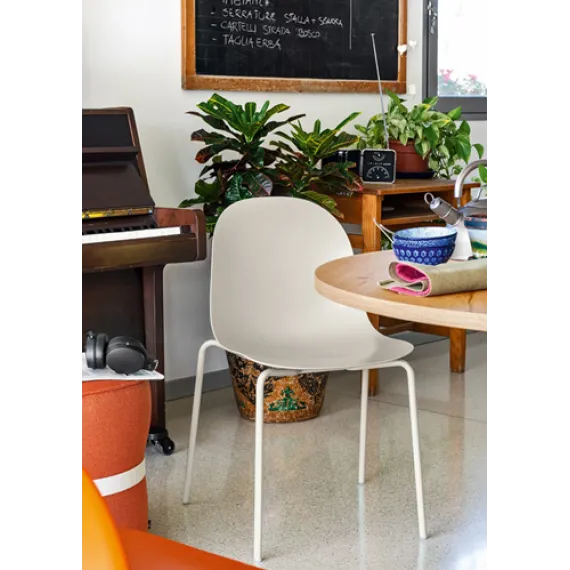 Moderne Metallstühle Connubia by Calligaris Academy