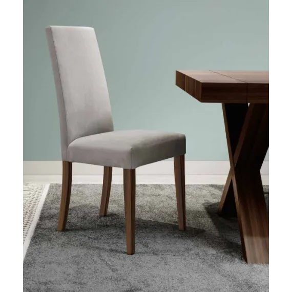 Gepolsterter Holzstuhl Sofia