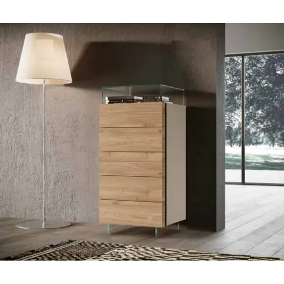 Kommode mit 5 Schubladen und zusätzlicher Schublade Medea Imab Group