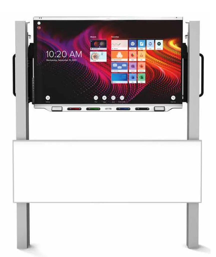 SMF DPBWDUL-D27 Doppelpylonensystem Boden/Wand für Display