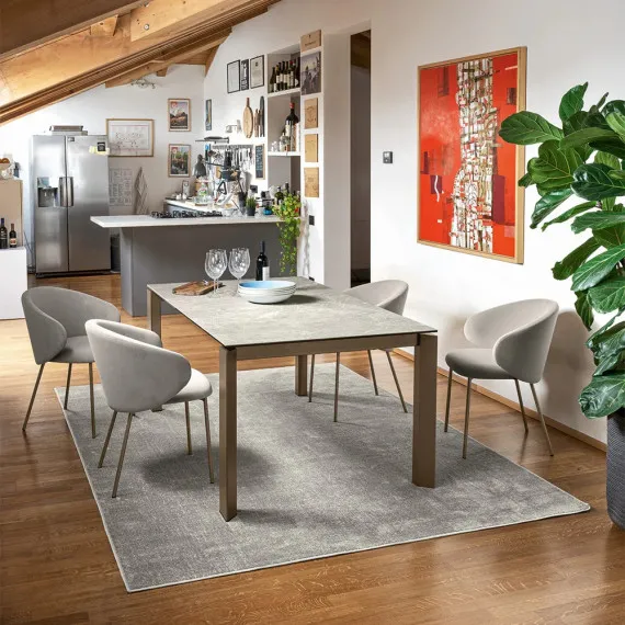 Ausziehbarer rechteckiger Tisch Gate Connubia