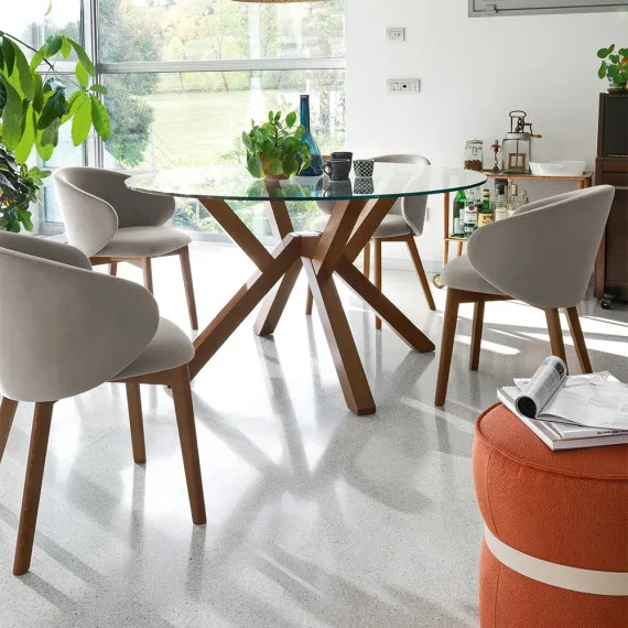 Glastisch Connubia von Calligaris Mikado
