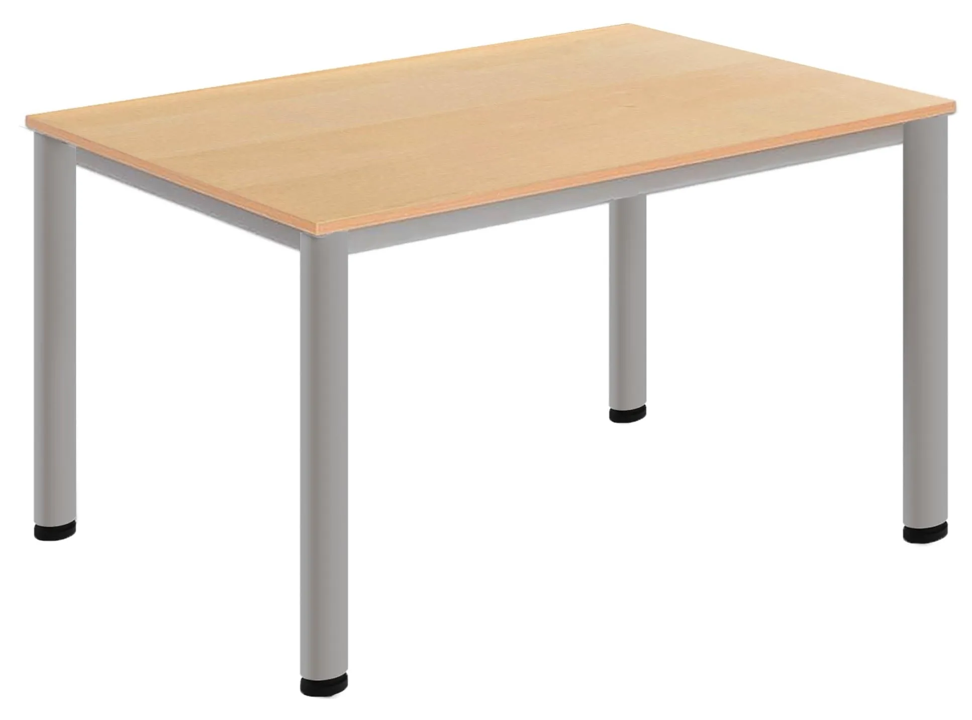 Rechtecktisch mit Rundrohrbeinen 60 x 2 mm