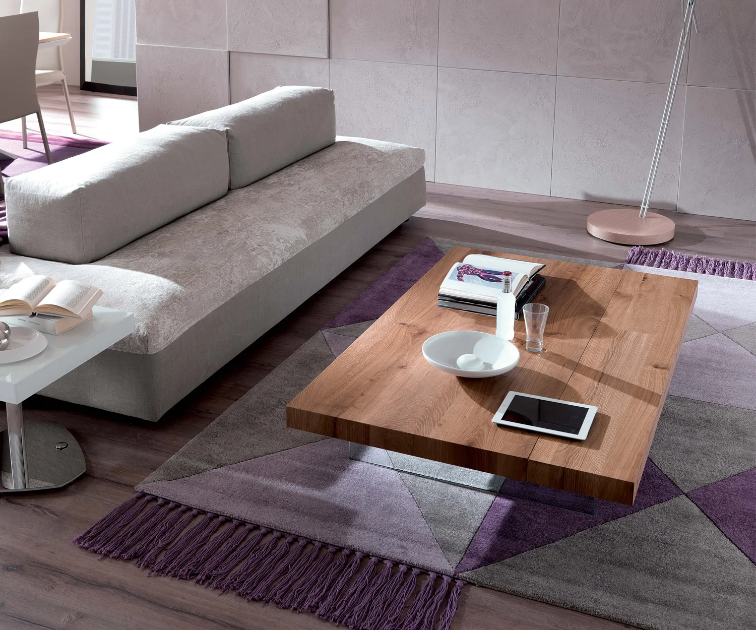 Ozzio Couchtisch Markus mit aufklappbarer Sitzbank