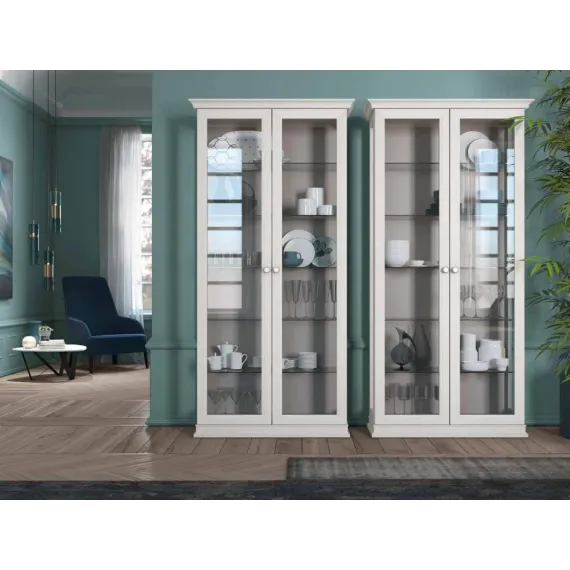 Klassisches Wohnzimmerregal mit 5 Regalen Victoria