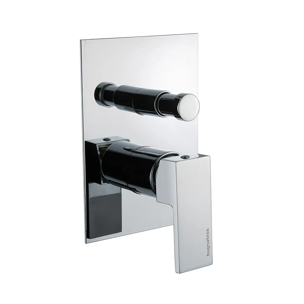 BUGNATESE TETRIS EINBAU 2 WEGE MISCHER AUTOMATISCHE UMLEITUNG VERCHROMT