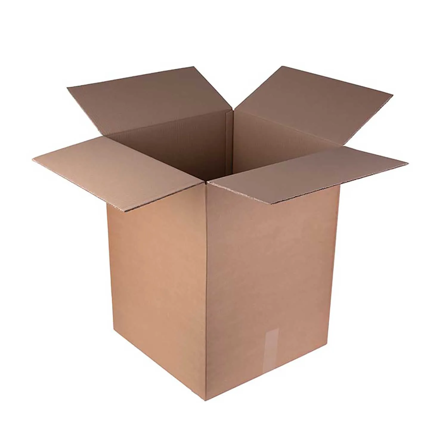 Zweiwelliger Versandkarton | LxBxH 457 x 457 x 610 mm | Belastbar bis 30 kg | Braun