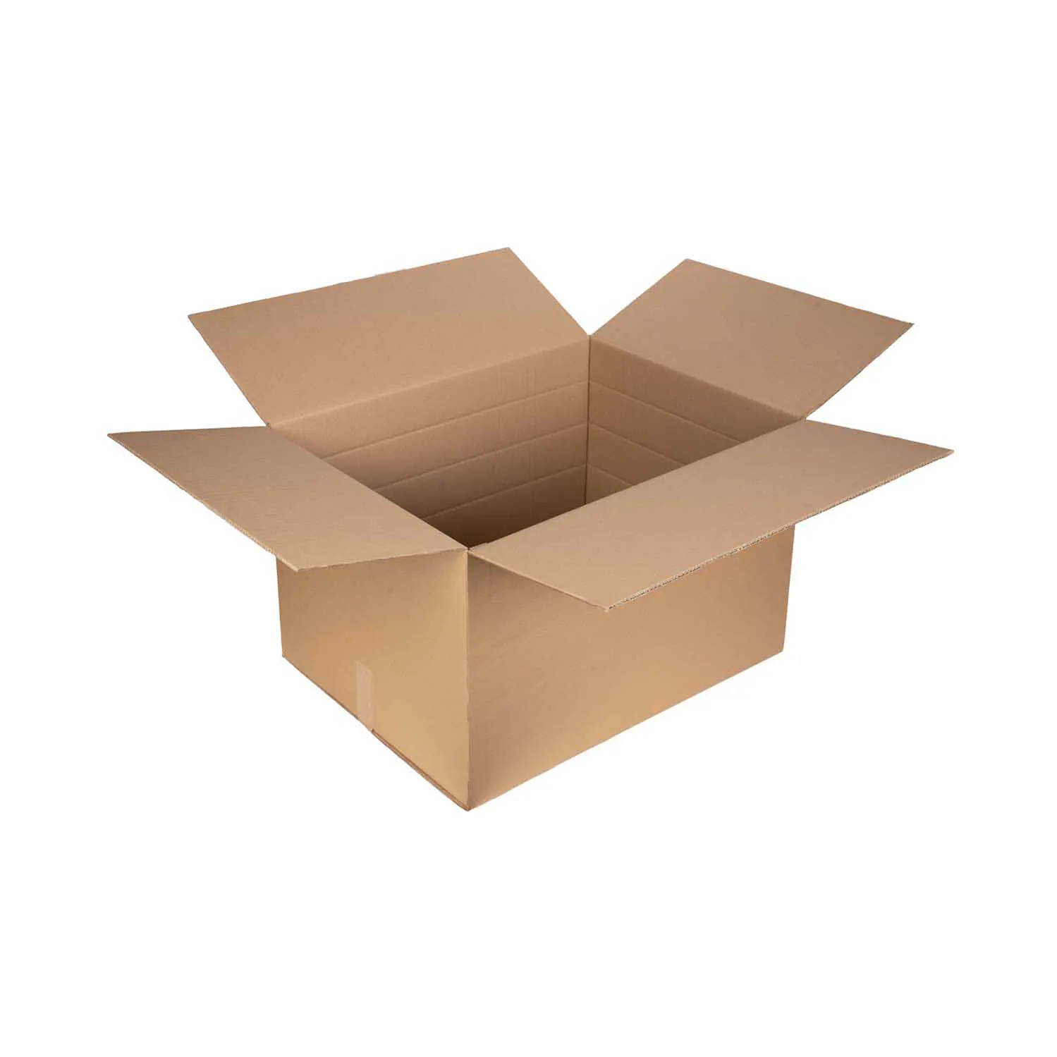 Zweiwelliger Versandkarton | LxBxH 793 x 593 x 487 mm | Belastbar bis 30 kg | Braun