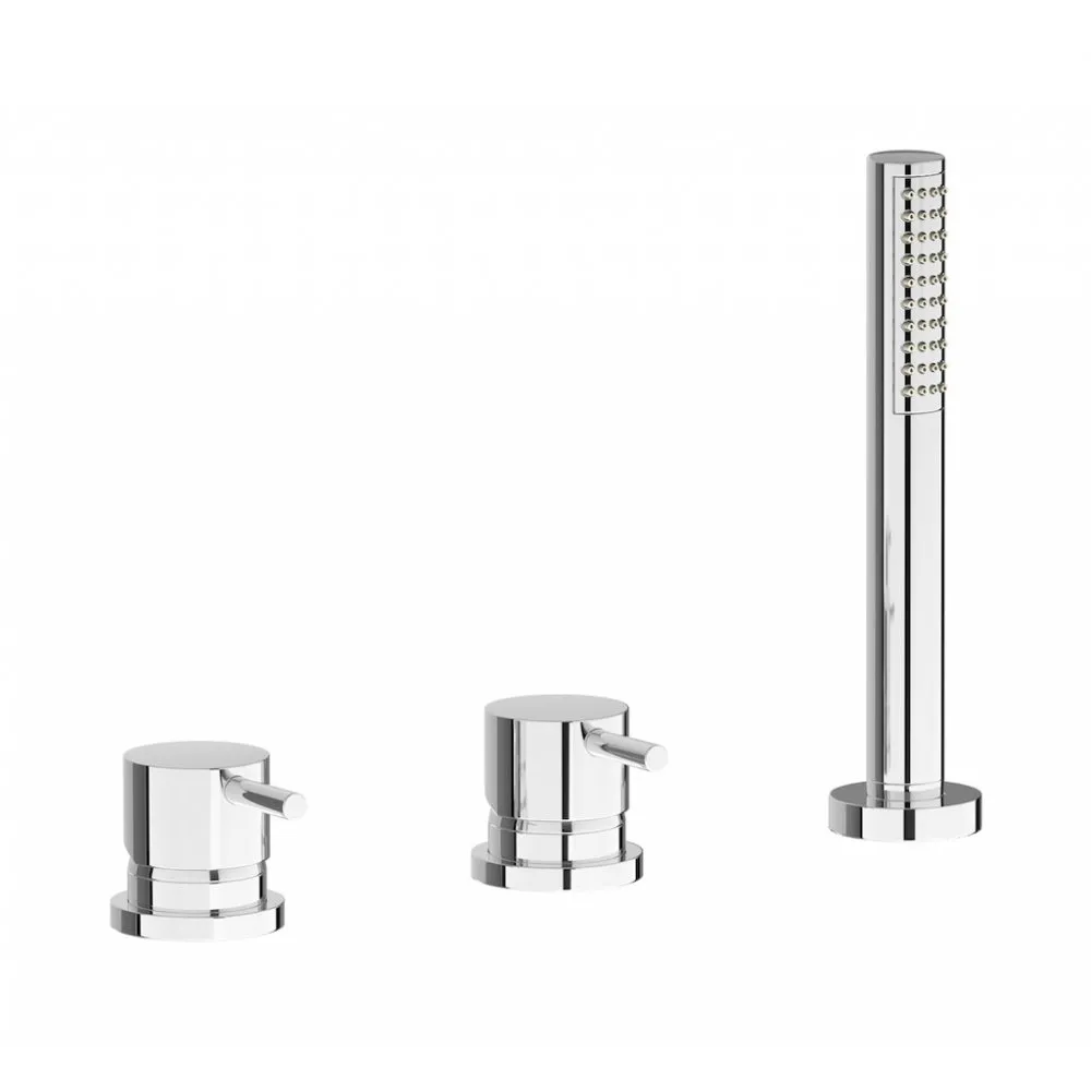 IB RUBINETTERIE MILANOTORINO DREI-LOCH-WANNENRAND FÜR FÜLLSÄULE