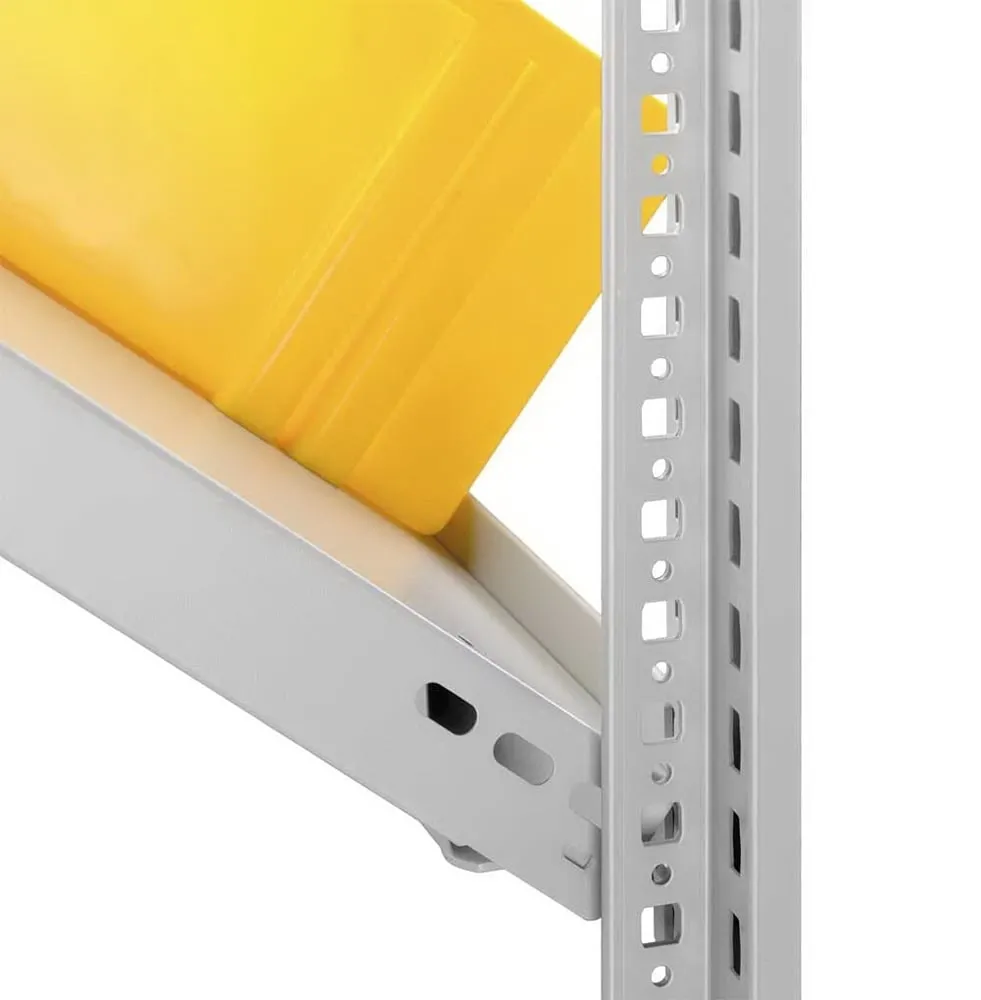 Zusatzebene für Schrägbodenregal | Zusatzboden | BxT 100x60cm | Fachlast 100kg | Lichtgrau