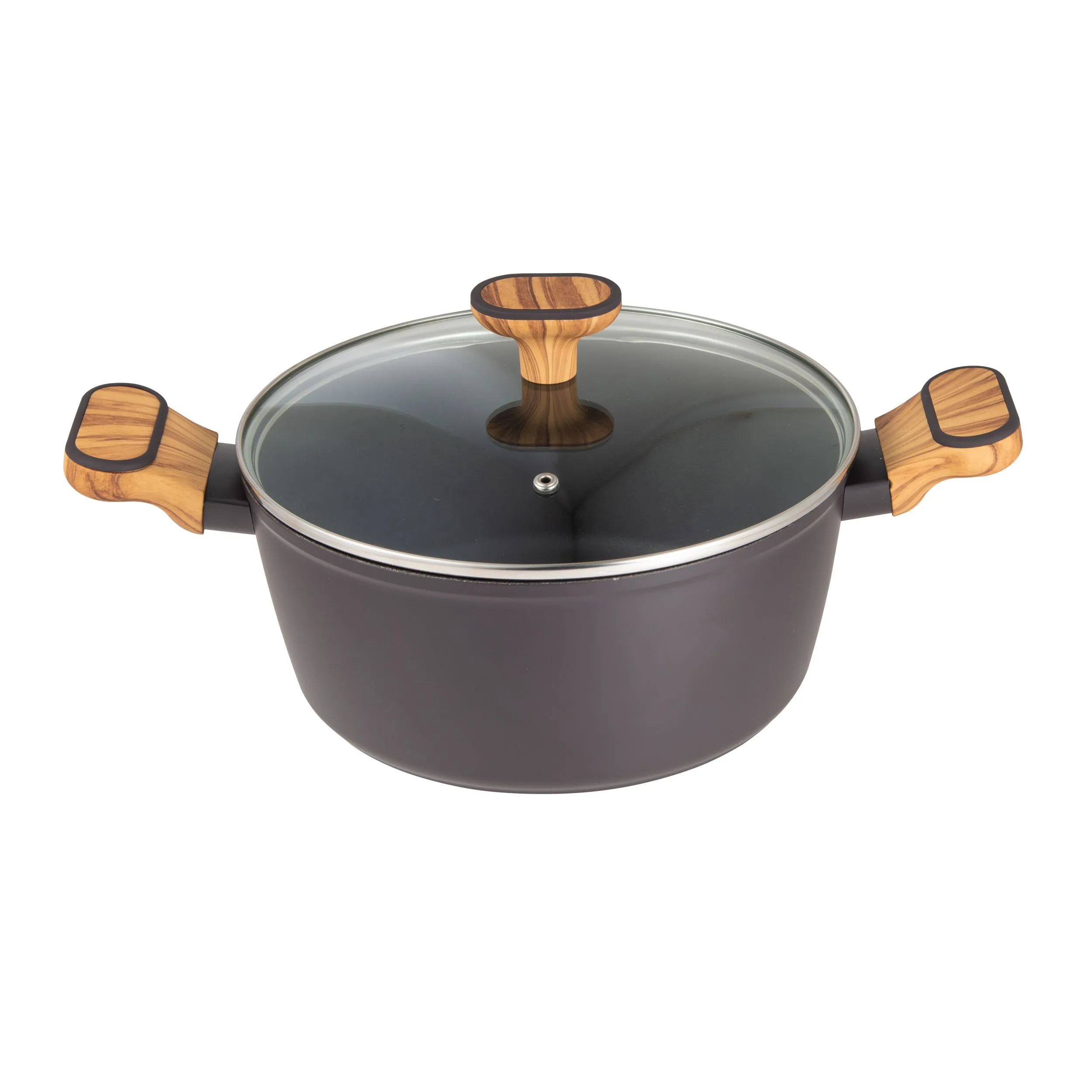 Topf mit Deckel CHARCOAL 600221