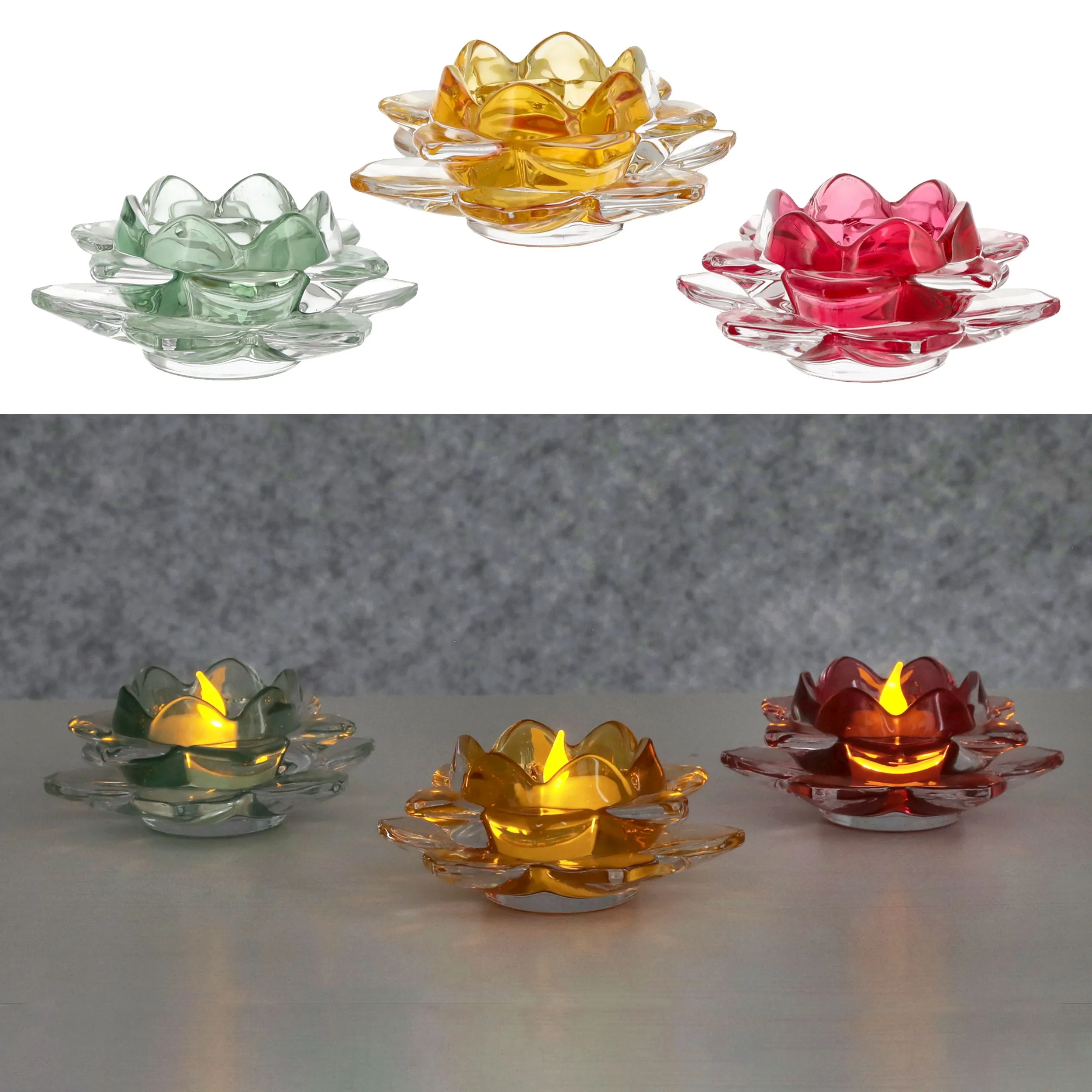 Teelichthalter BLUME 629656