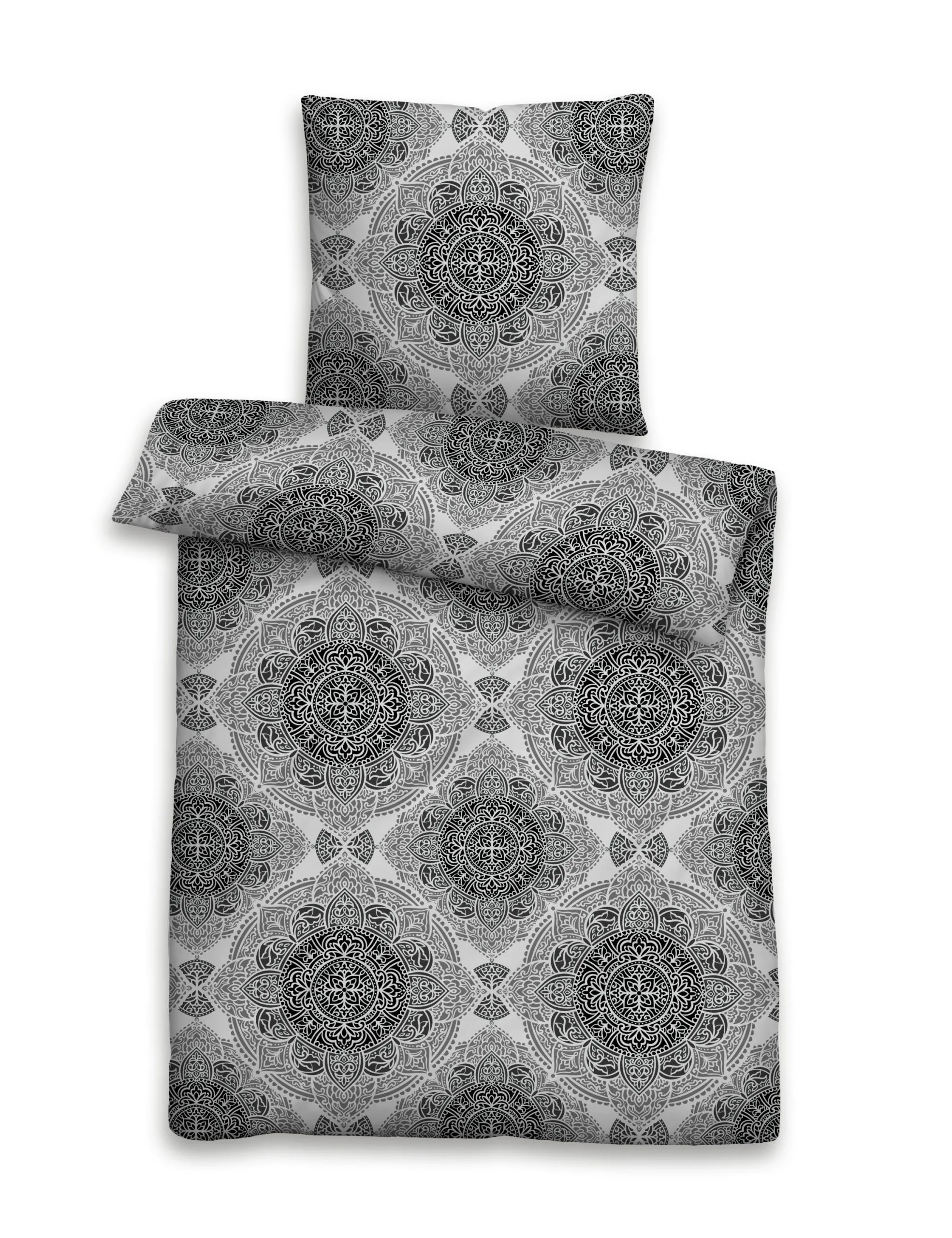 Bettwäsche RENFORCE grau 632343