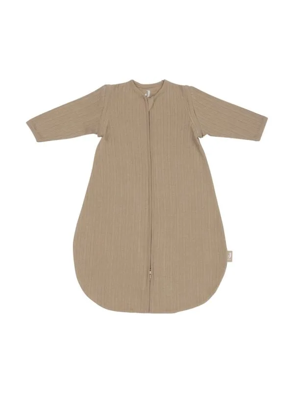 Jollein Sommerschlafsack mit abnehmbarem Ärmel - Ajour Biscuit
