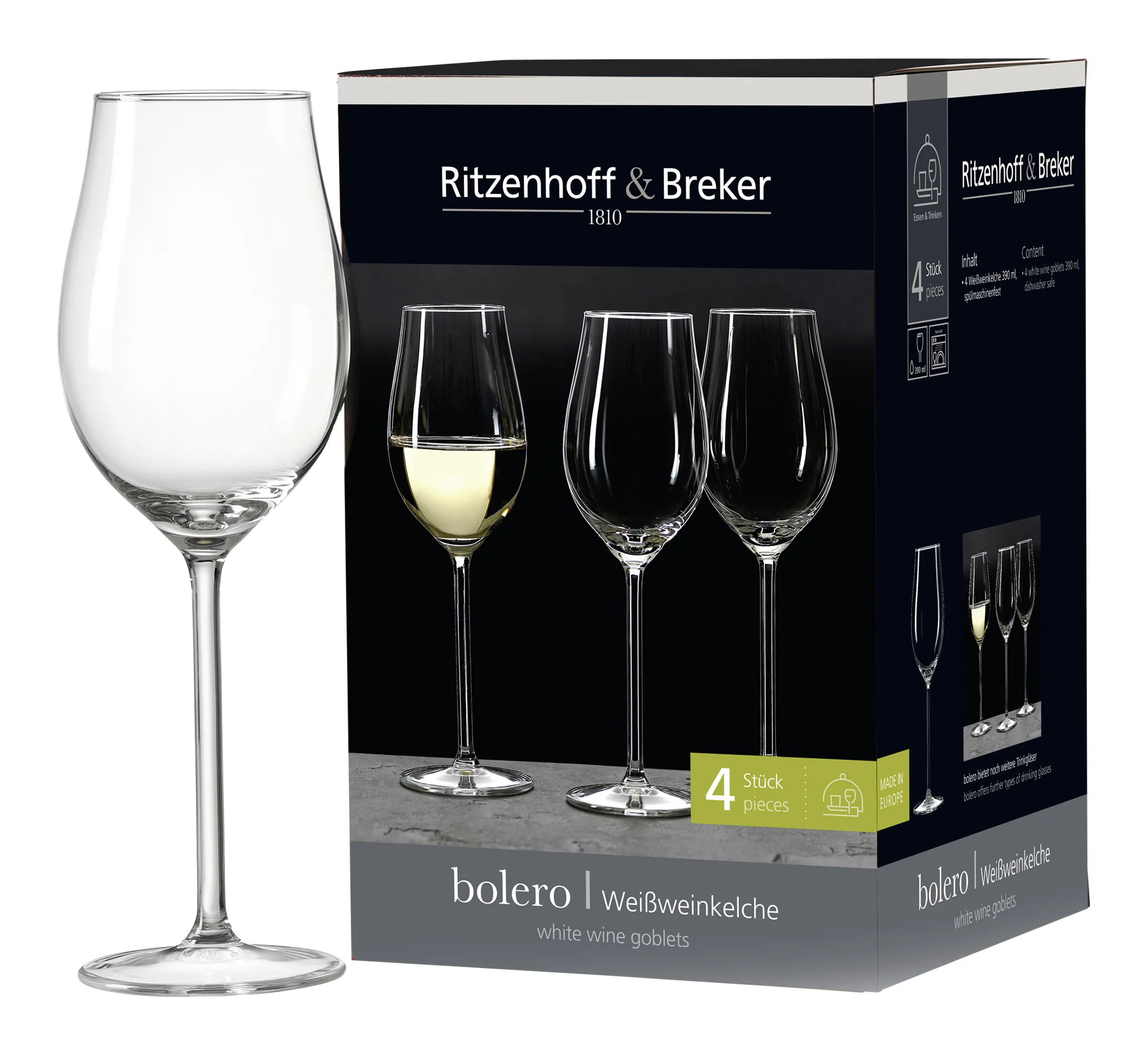 Weissweinglas-Set BOLERO 689314