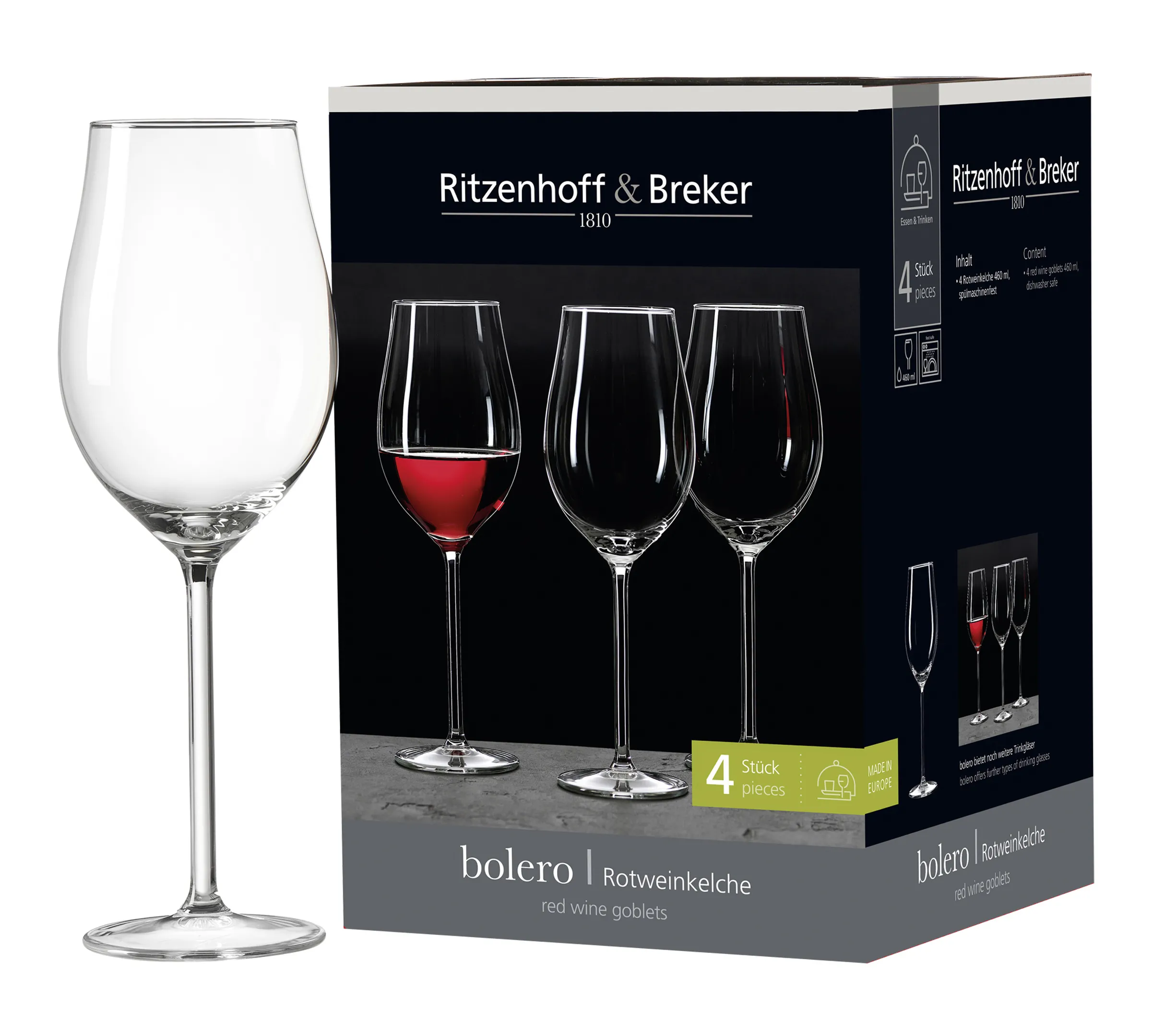 Rotweinglas-Set BOLERO 689317