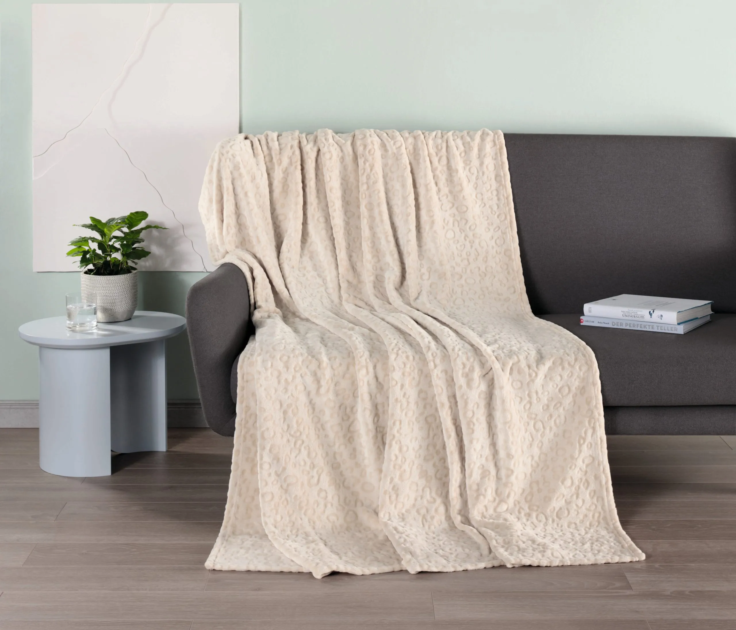 Decke CLAIRE creme 705271