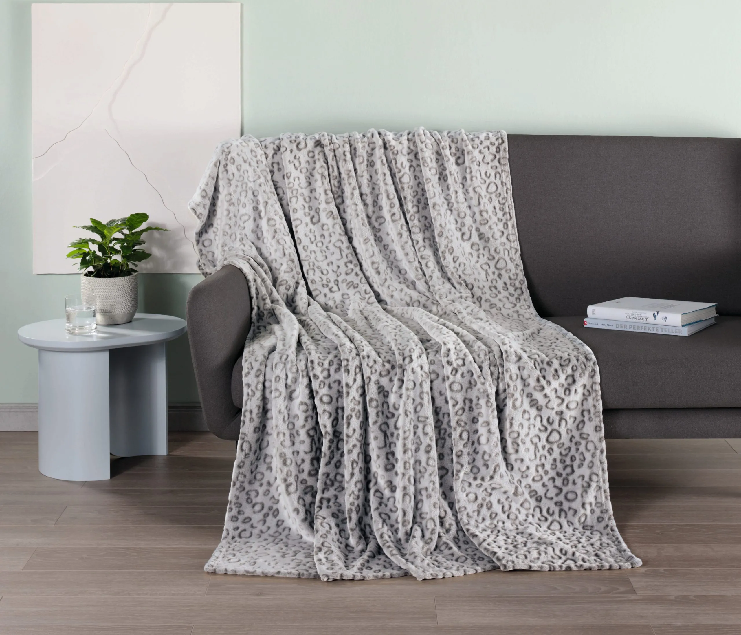 Decke CLAIRE anthrazit 705273