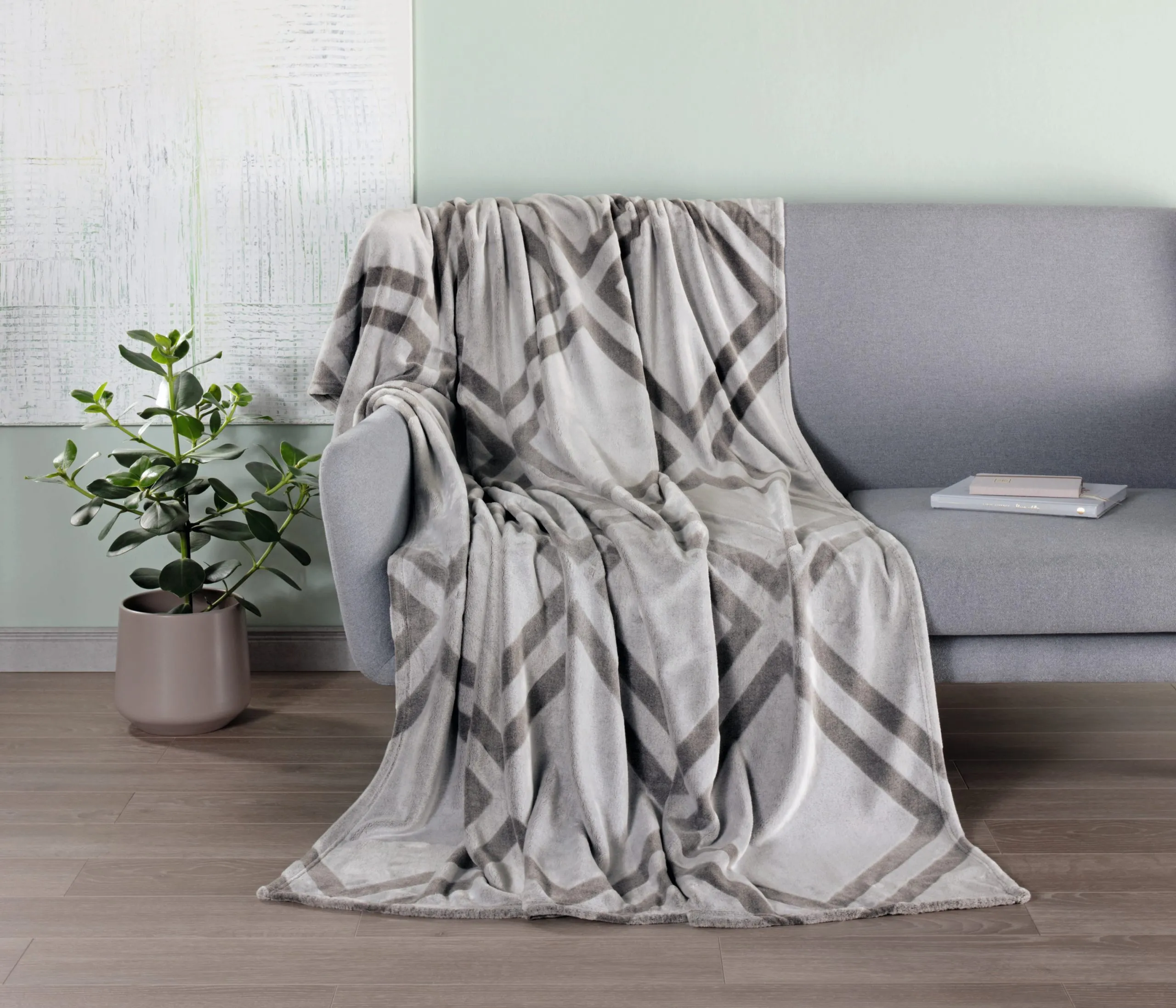 Decke BENNO anthrazit 705281