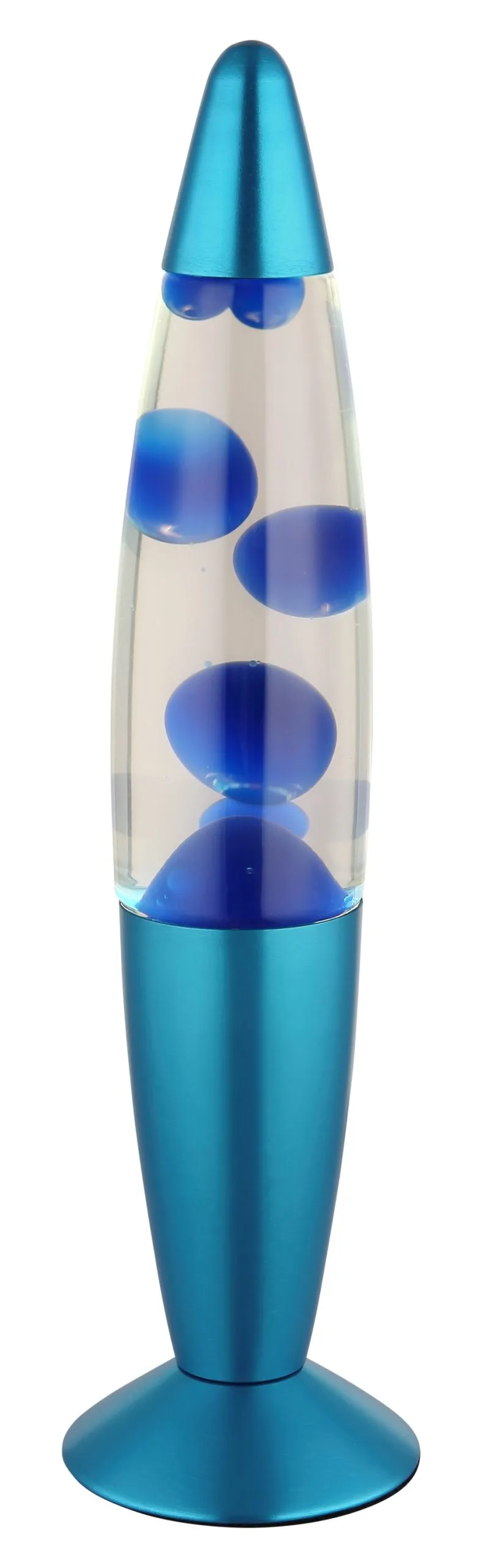Lavaleuchte LED BUBBLE blau 711666