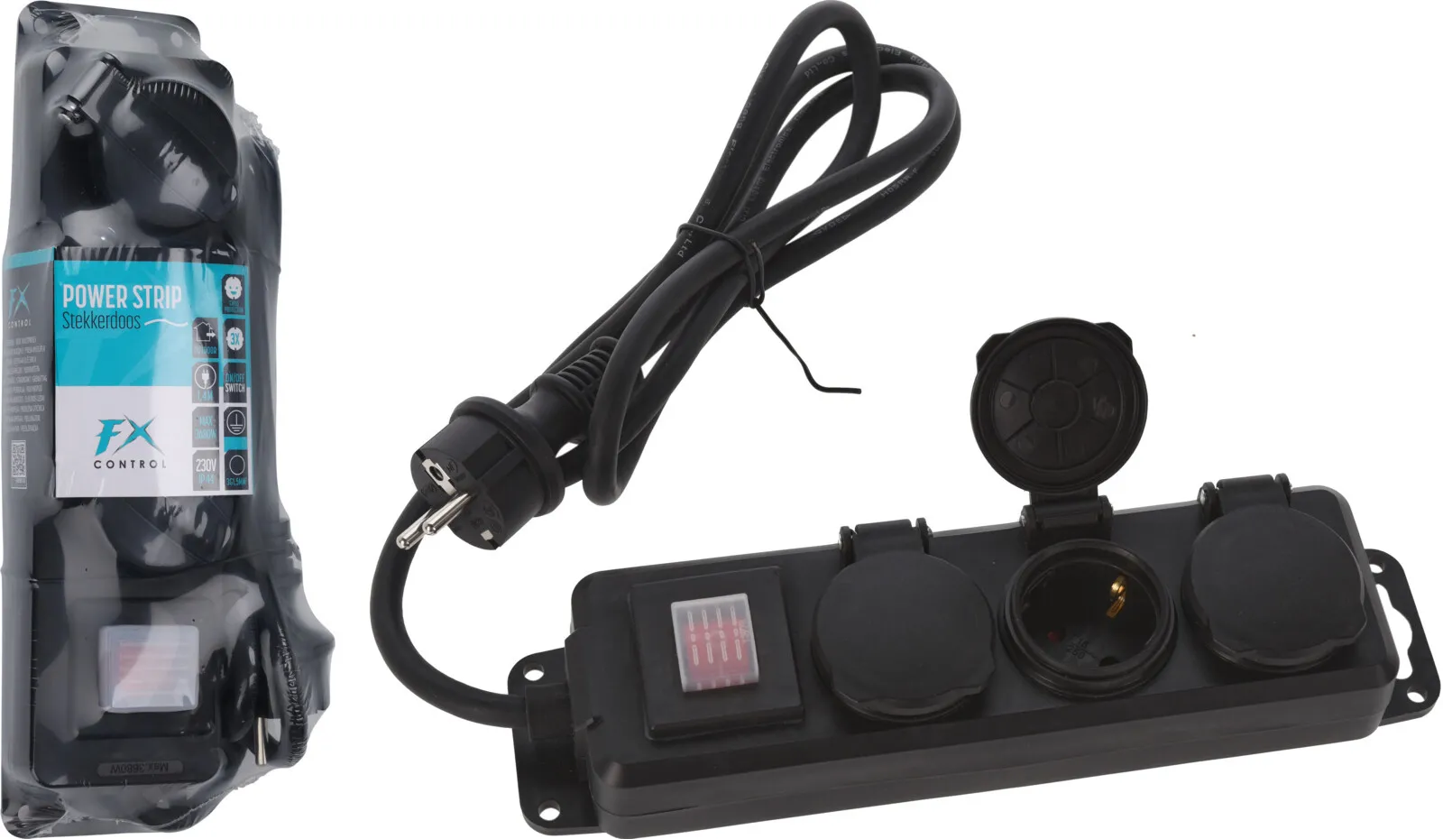 Steckdosenleiste BASIC schwarz 718472