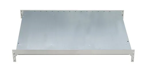 Zusatzebene für Schulte Schrägbodenregal MULTIplus150 | BxT 100x60cm | Traglast 150kg | Verzinkt/Lichtgrau