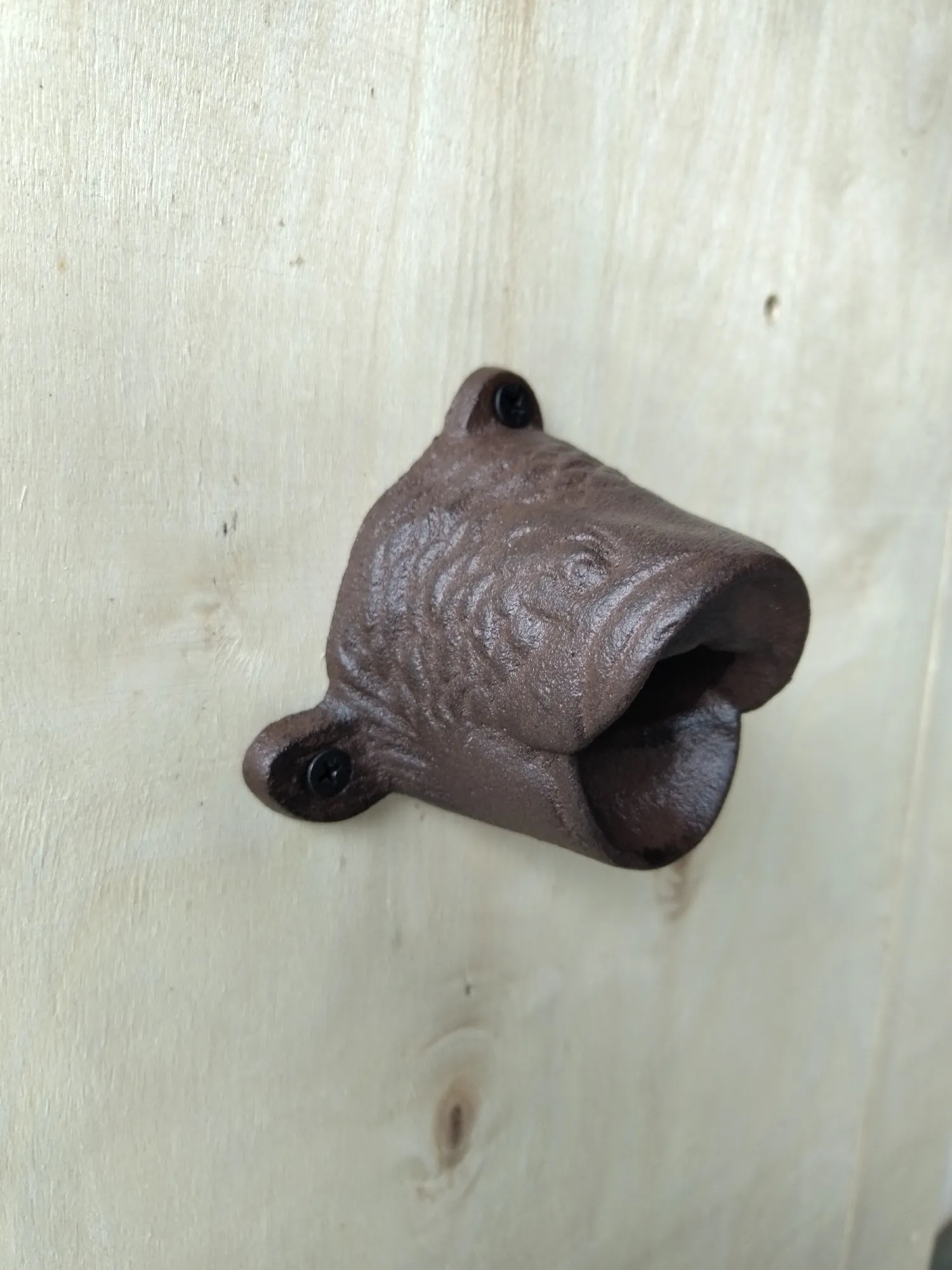 Flaschenöffner 'Fisch' aus Gusseisen, B 10,5 cm, L 9 cm, H 7 cm