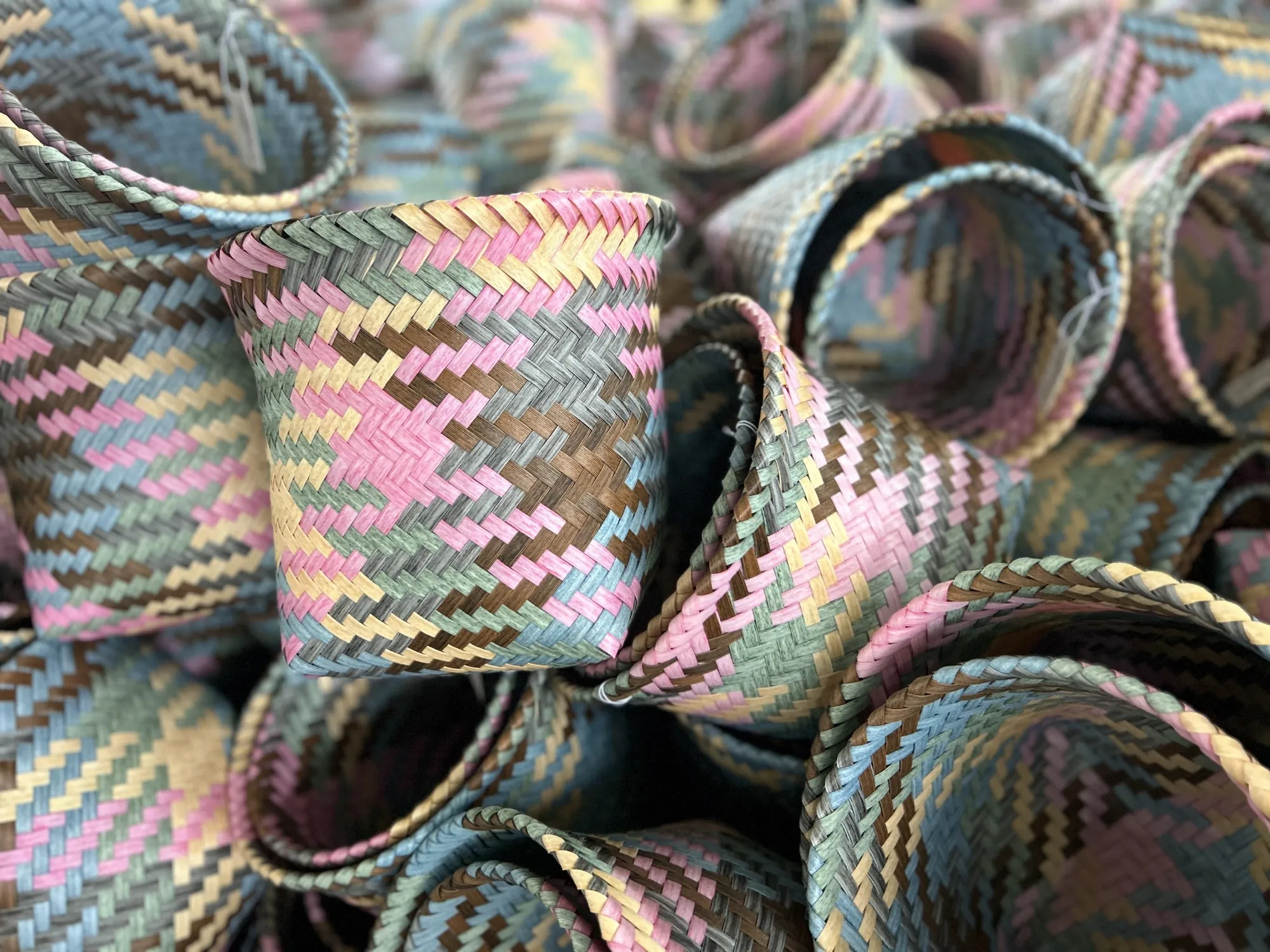 2er-Set Korb 'Sierra', multicolor