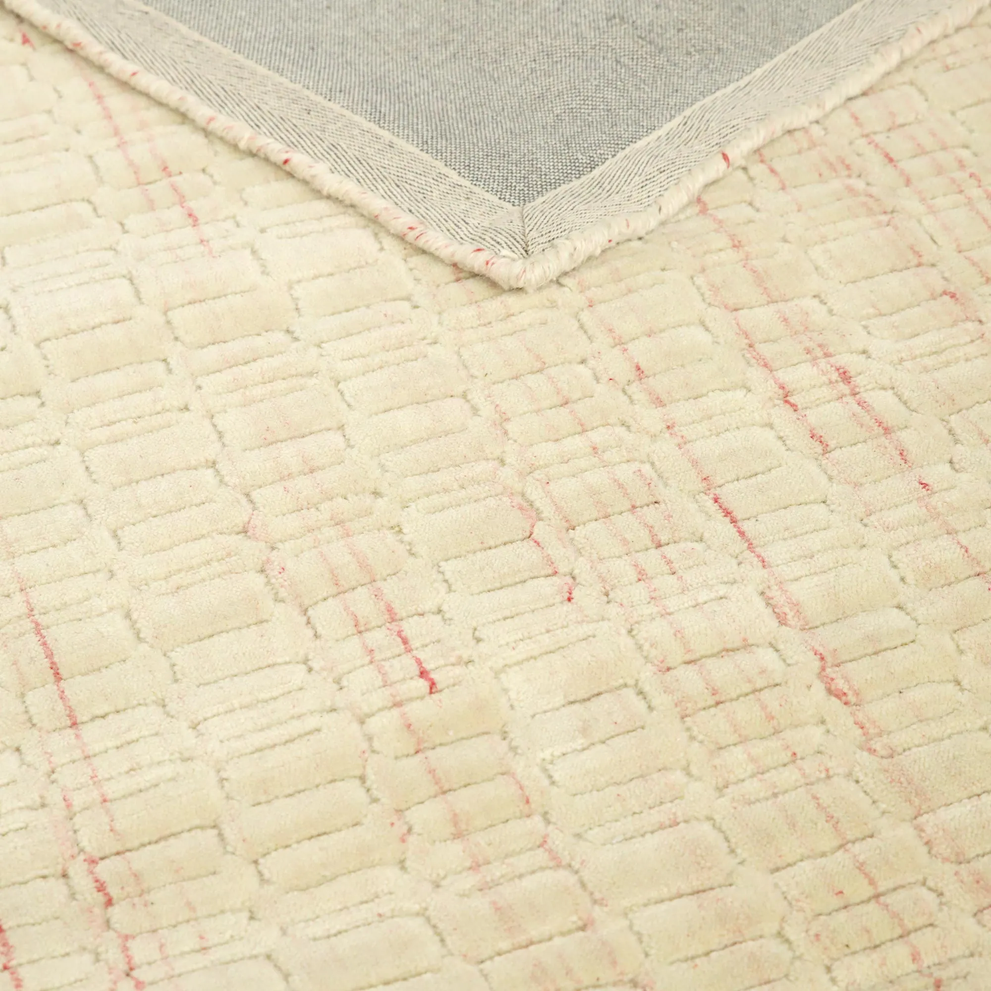 Teppich 'Calypso' beige-rot, B 200 cm, L 140 cm