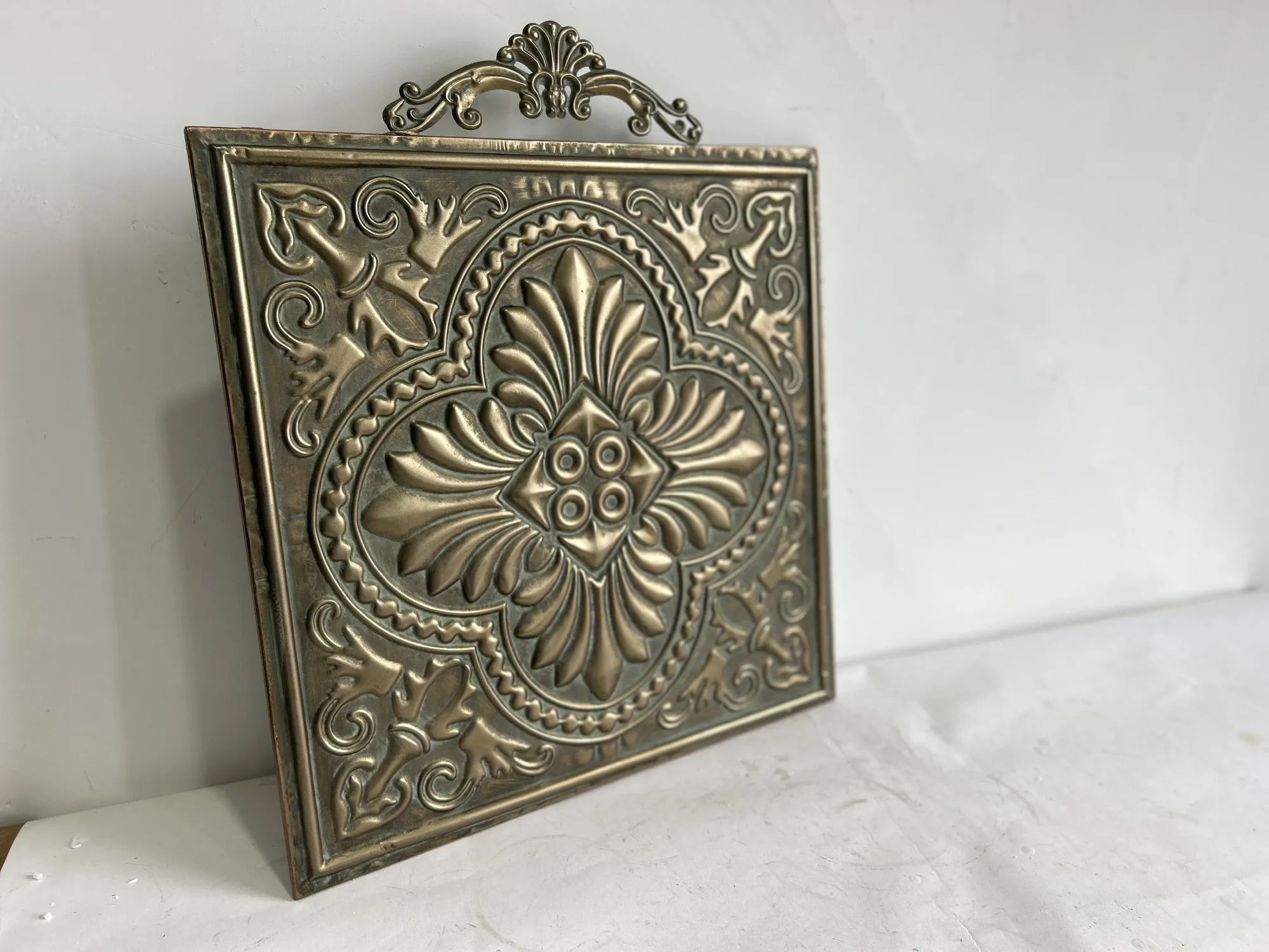 Wandornament 'Evielle', gold, B 61,5 cm, H 71 cm