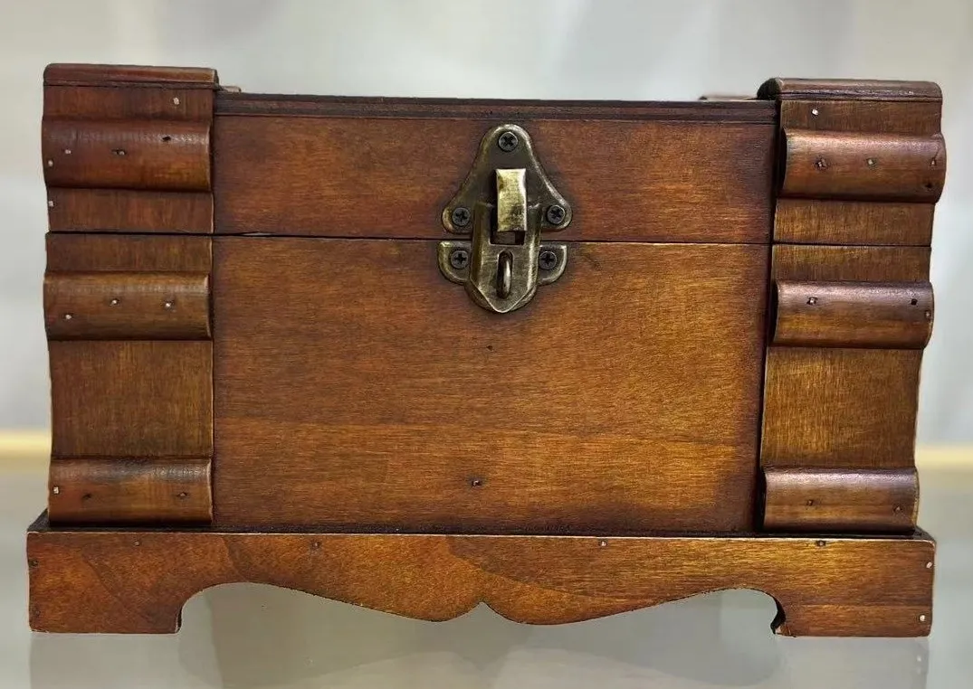 Holztruhe 'Iira', braun, B 25 cm, L 16 cm, H 15 cm