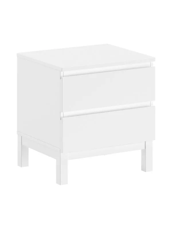 Vipack Nachttisch - Eva - Weiß