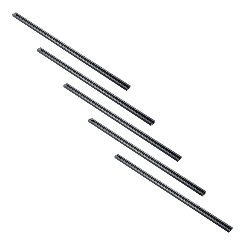 Lindby Linaro Stromschiene schwarz Schiene Lampen-Zubehör Schienensystem 5 STÜCK