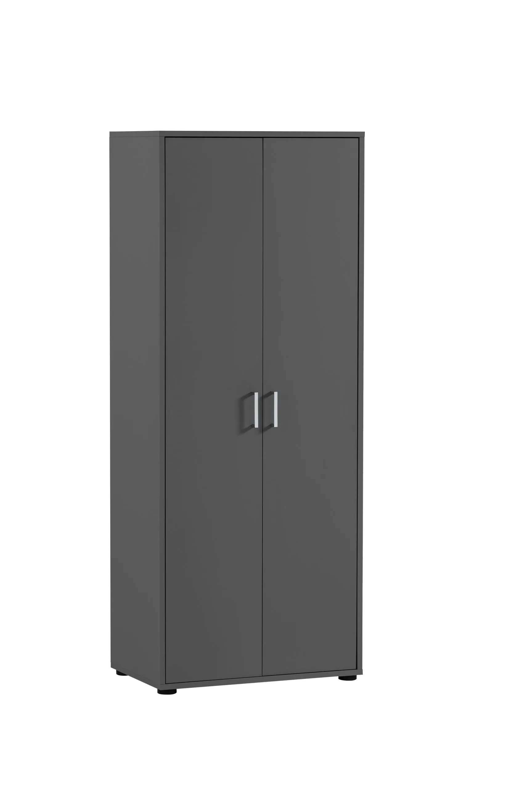 Möbelpartner Aktenschrank Fox | Tall | HxBxT 164x65x41cm | 2 Flügeltüren | Anthrazit