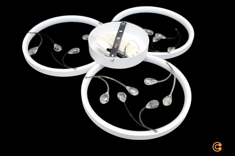 TRIO LIGHTING Groovy LED-Deckenlampe Deckenleuchte Lampe SIEHE TEXT/FOTO